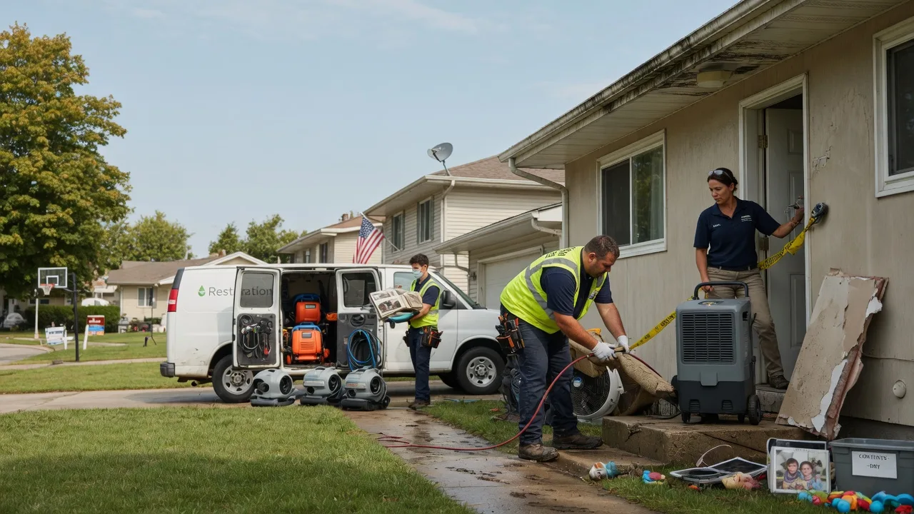 Water Damage Restoration in Albion, PA near me